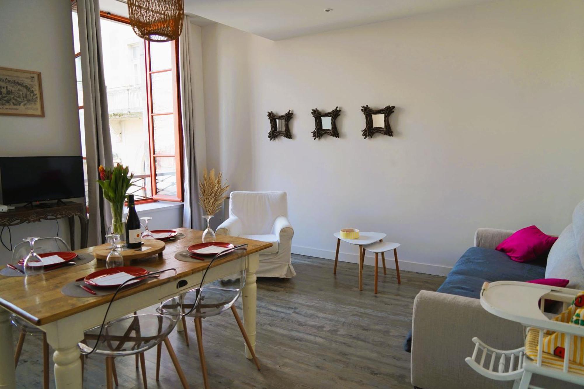 Apartmán La Magie De Carnot Meuble De Tourisme 3 Etoiles Carcassonne Exteriér fotografie